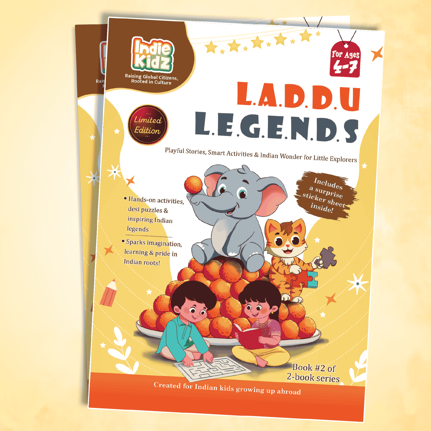 IndieKidz L.A.D.D.U Legends activity book