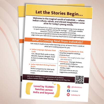 IndieKidz promotional flyer