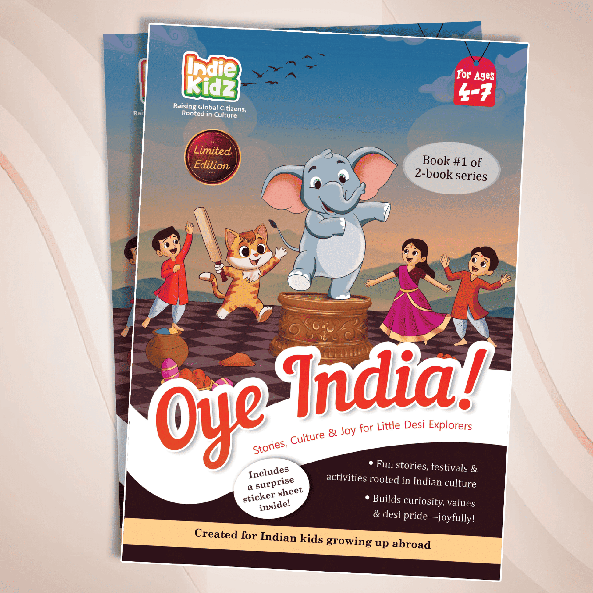 IndieKidz Oye India! book cover